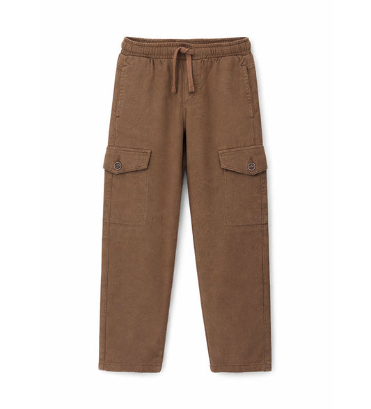 Boy - Regular trousers 9 - 10 Y Brown