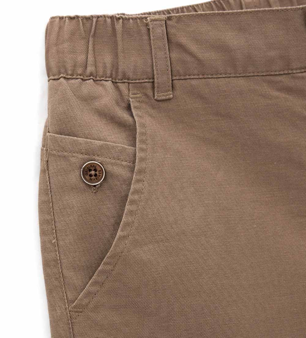 Boy - Linen blend bermuda shorts 9 - 10 Y Brown