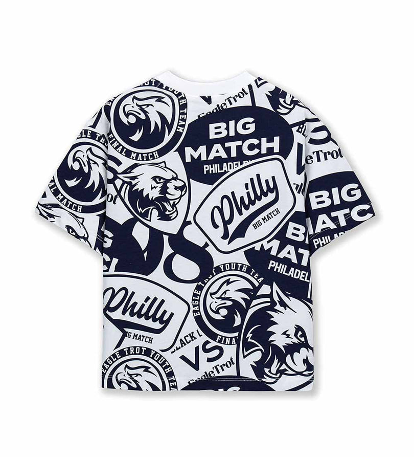 Boy - Graphic Crew Neck Printed T-shirt