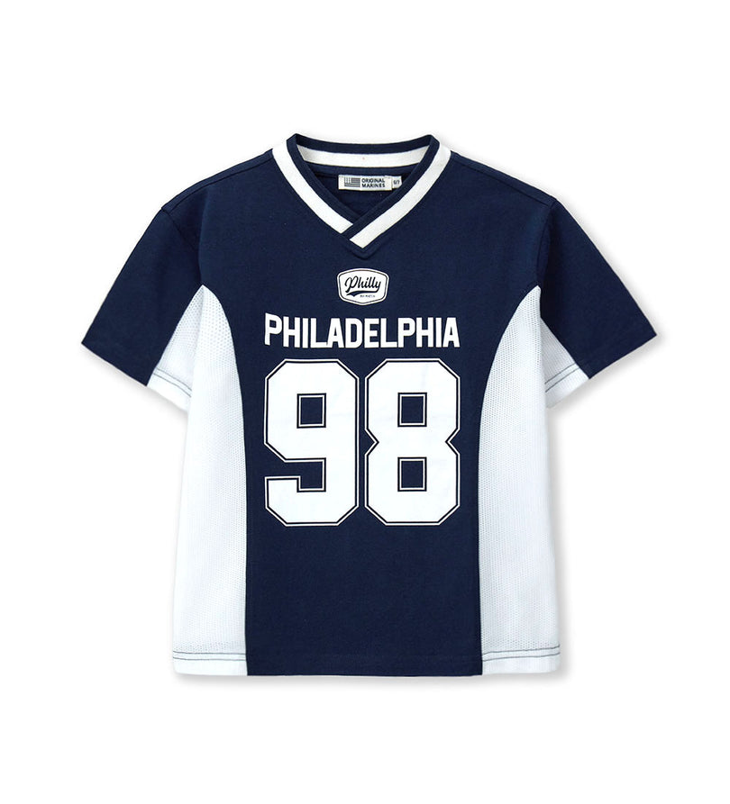 Boy - V-Neck Printed T-shirt