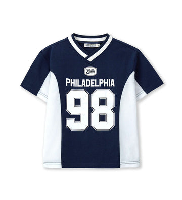 Boy - V-Neck Printed T-shirt