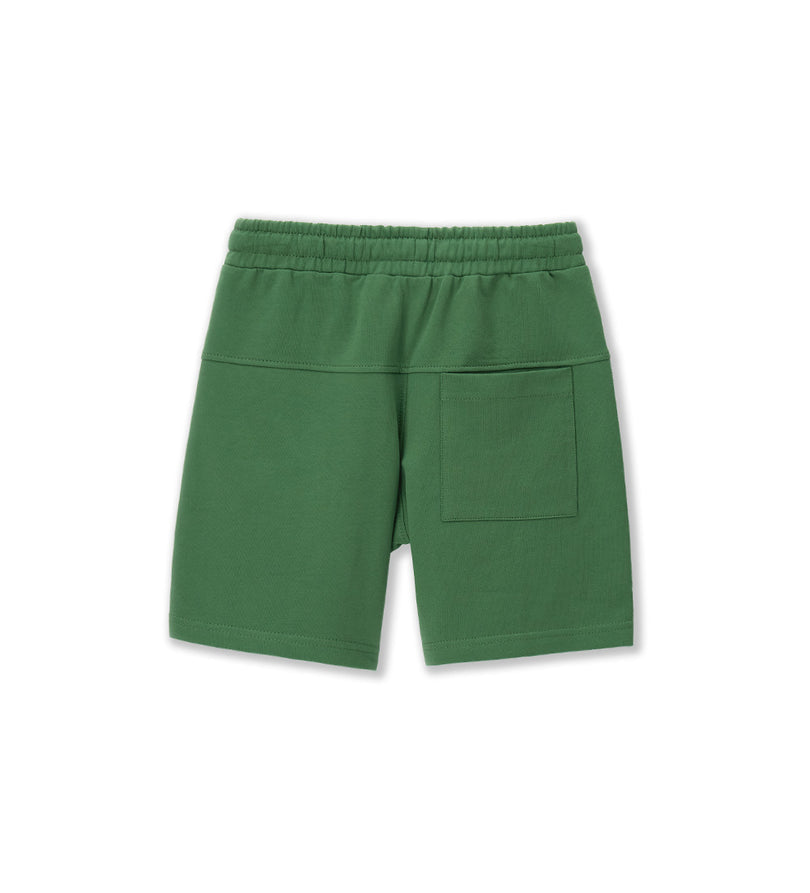 Boy - Printed cotton bermuda shorts