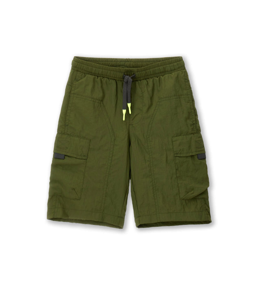 Boy - Bermuda shorts in technical fabric