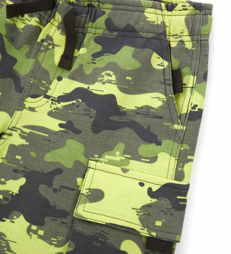 Boy - Camouflage bermuda shorts