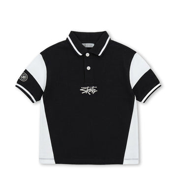 Boy - Pique polo shirt with prints