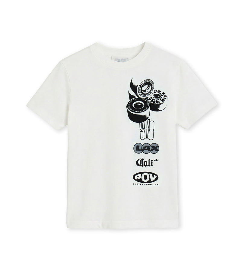 Boy - Printed Crew Neck Cotton T-shirt