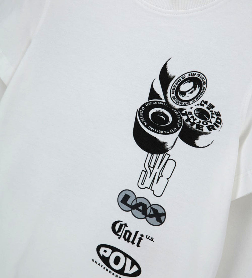 Boy - Printed Crew Neck Cotton T-shirt