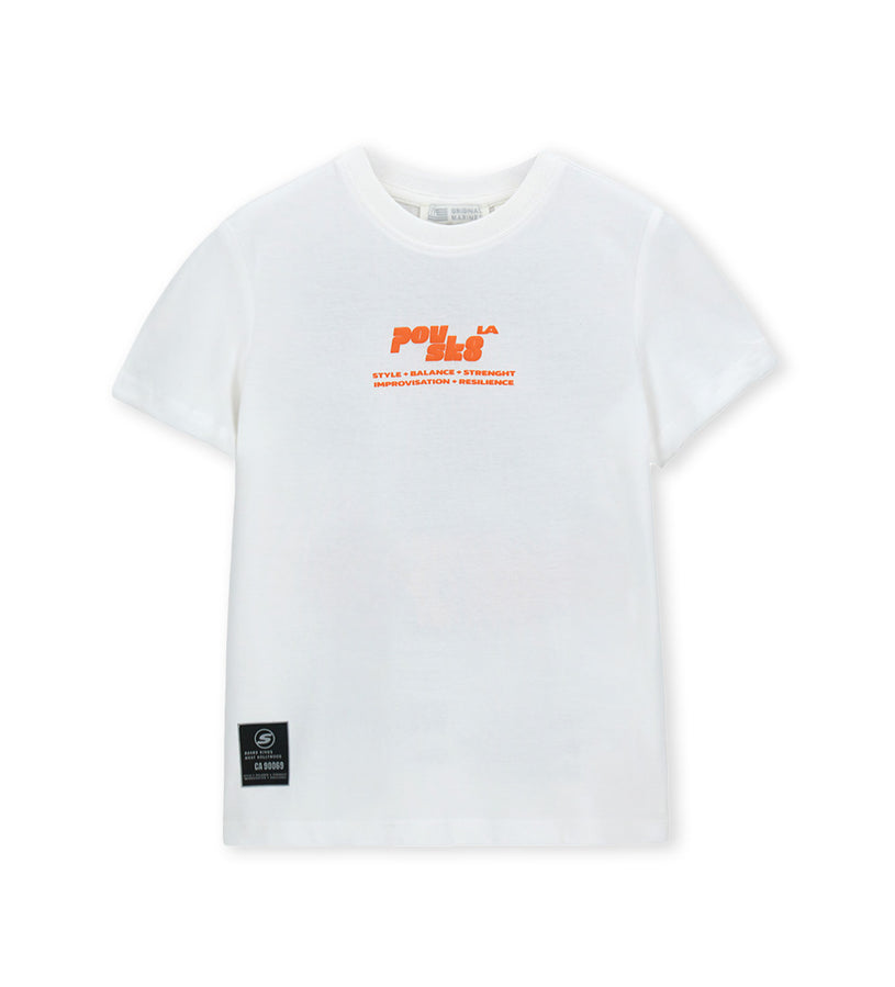 Boy - Textured Print T-shirt