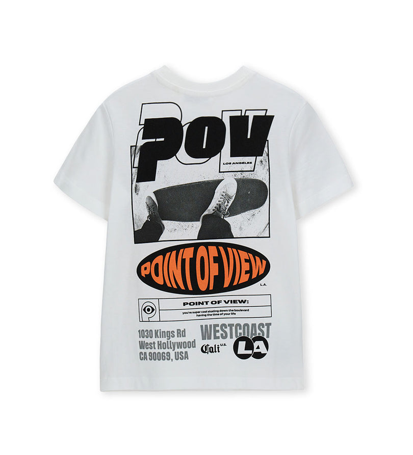Boy - Textured Print T-shirt