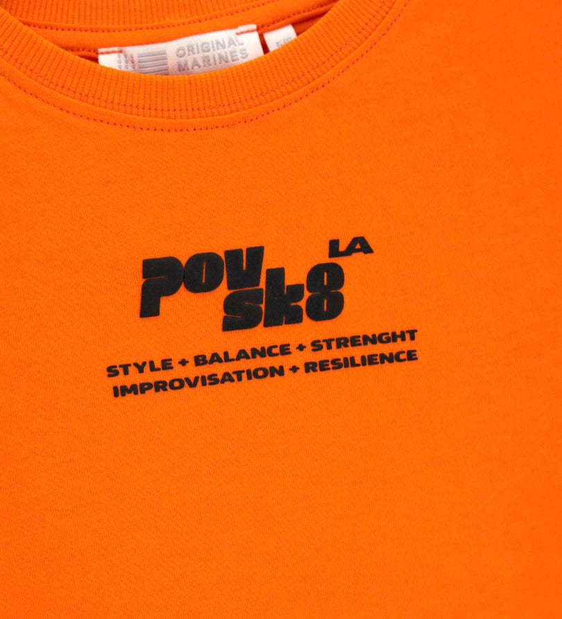 Boy - Textured Print T-shirt