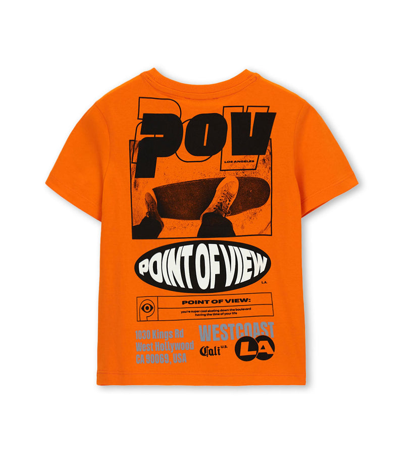 Boy - Textured Print T-shirt