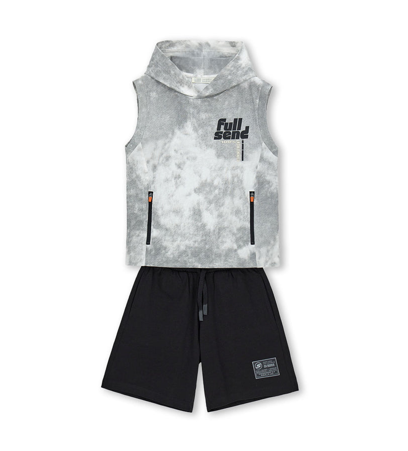 Boy - Top and bermuda shorts set