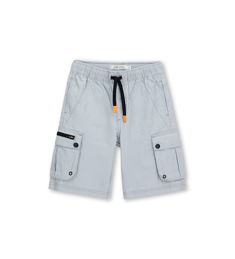 Boy - Poplin cargo bermuda shorts