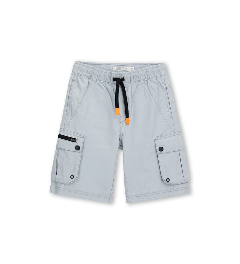 Boy - Poplin cargo bermuda shorts