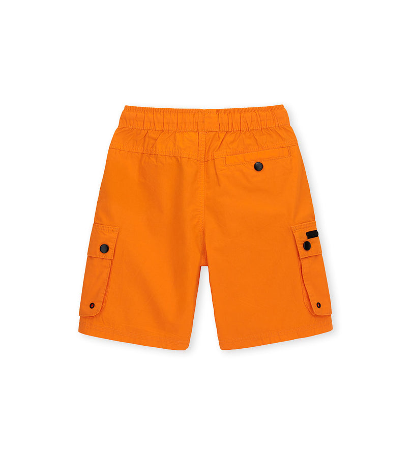 Boy - Poplin cargo bermuda shorts