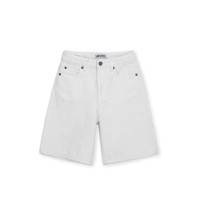 Boy - Regular Fit 5-pocket bermuda shorts