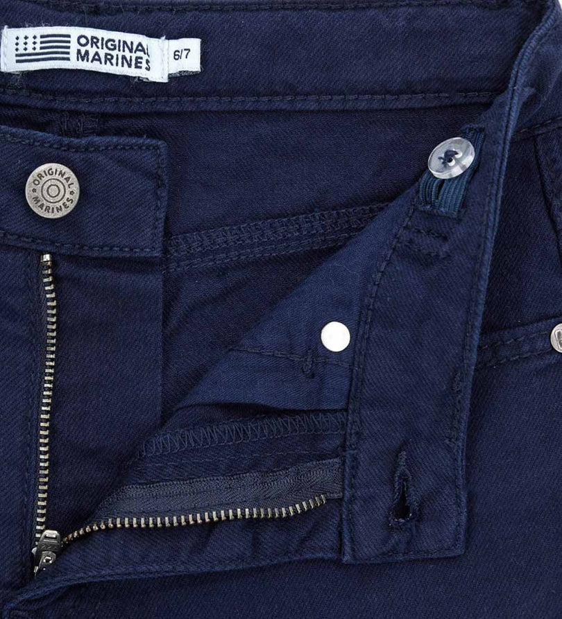 Boy - Regular Fit 5-pocket bermuda shorts