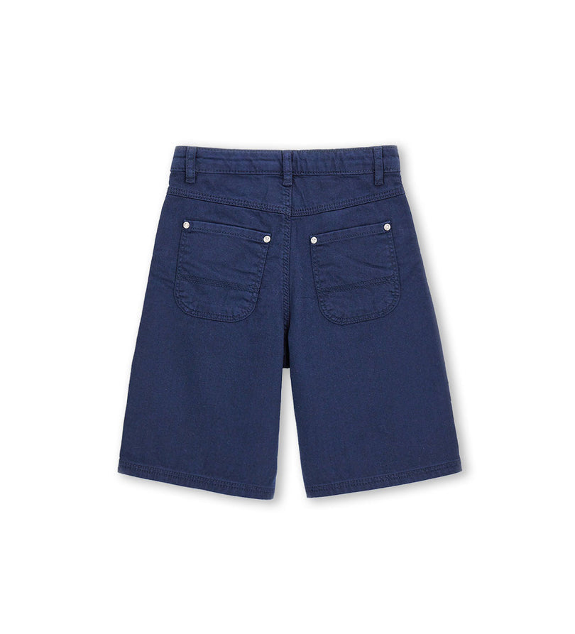 Boy - Regular Fit 5-pocket bermuda shorts