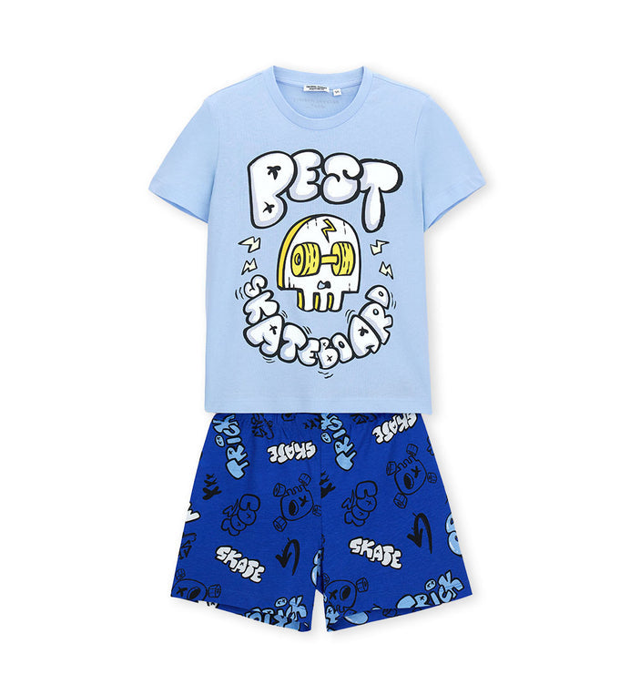 Boy - Short Sleeve Cotton pajamas