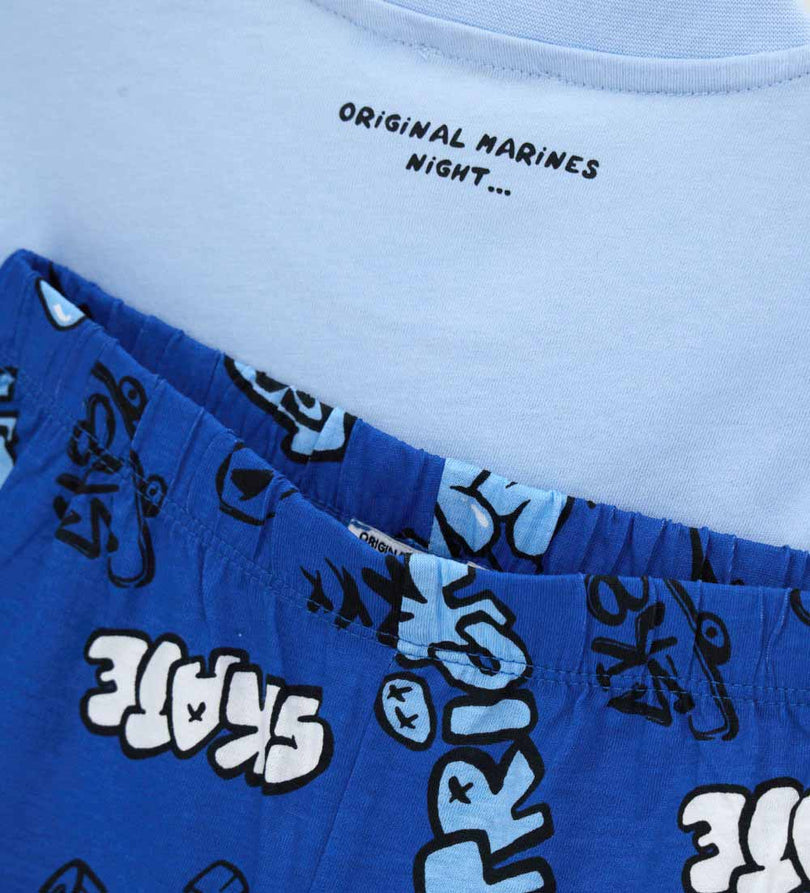 Boy - Short Sleeve Cotton pajamas