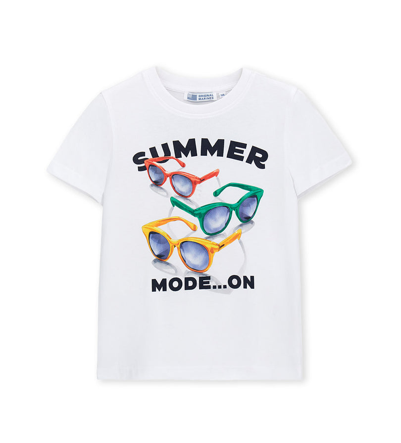Boy - Short-sleeved cotton T-shirt