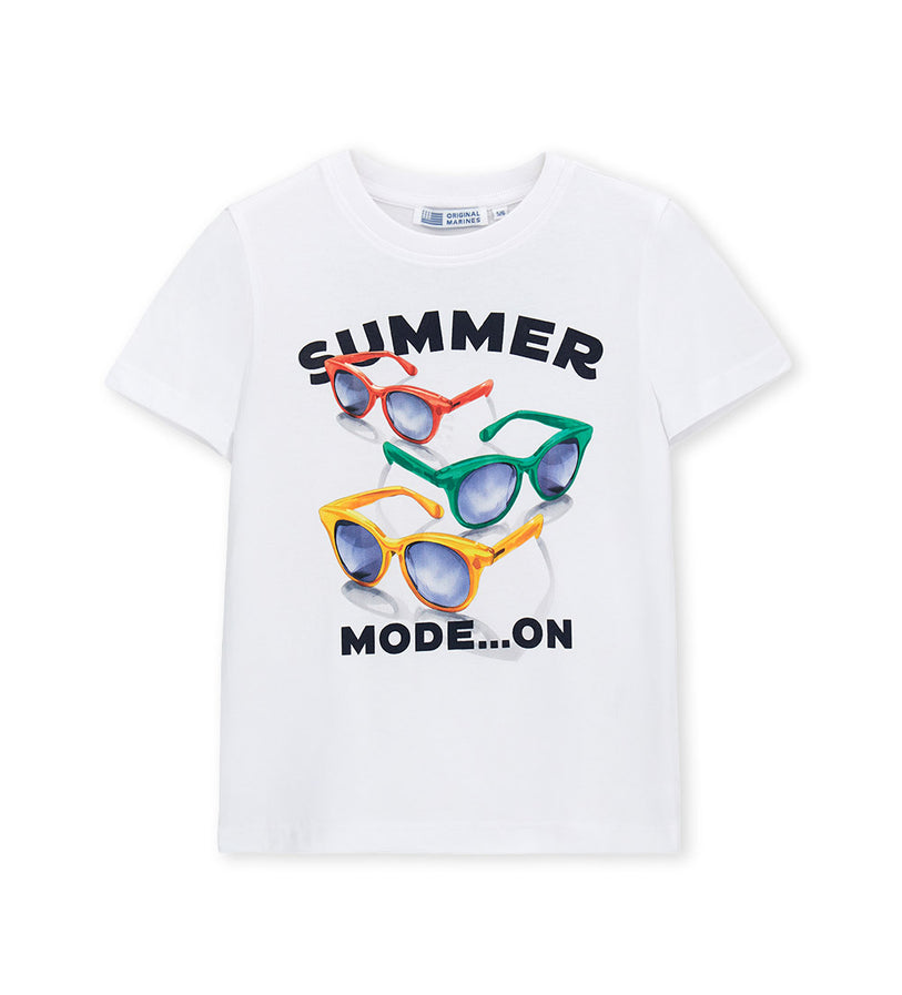 Boy - Short-sleeved cotton T-shirt