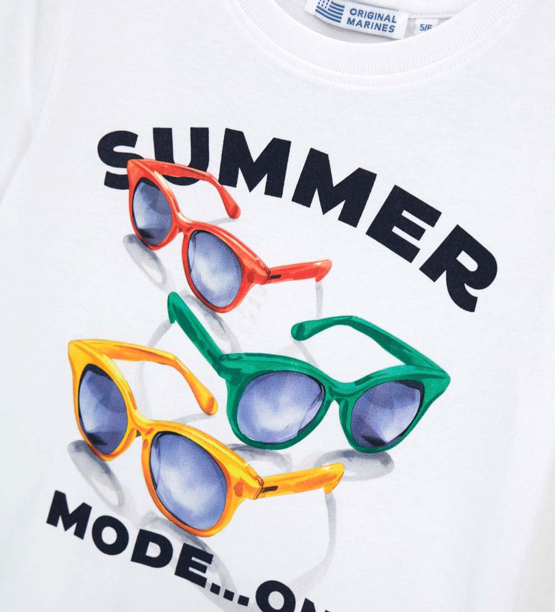 Boy - Short-sleeved cotton T-shirt
