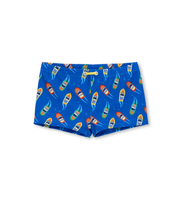 Boy - Lycra swim briefs 9 - 10 Y Blue
