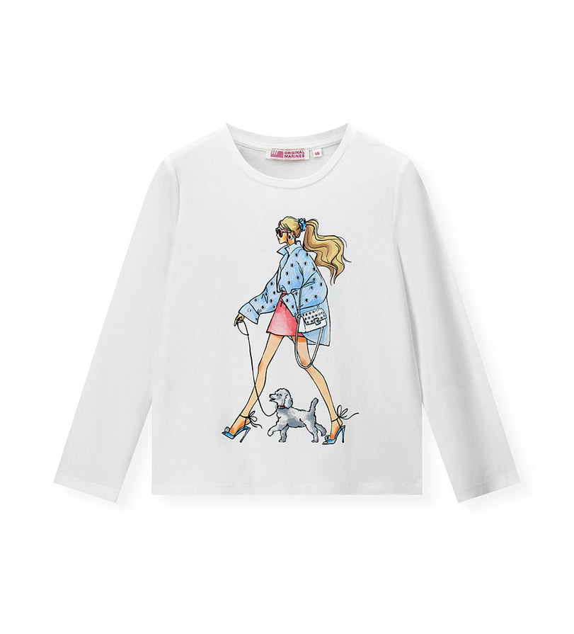 Girl - Glitter & Rhinestone T-shirt