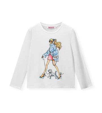 Girl - Glitter & Rhinestone T-shirt
