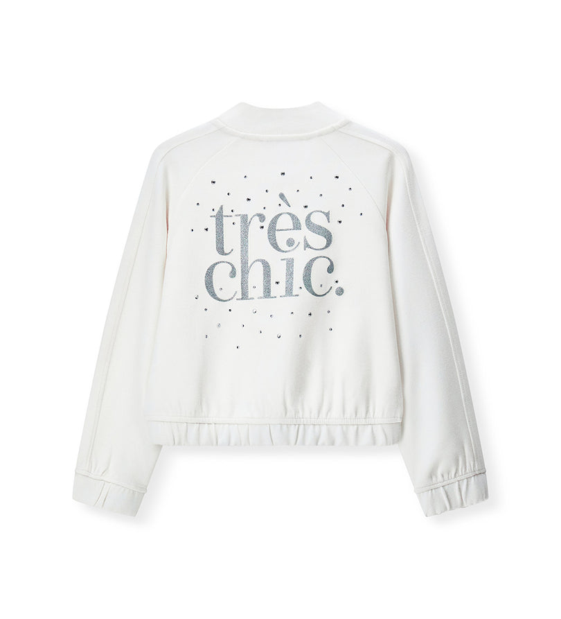Girl - Glitter & Strass bomber