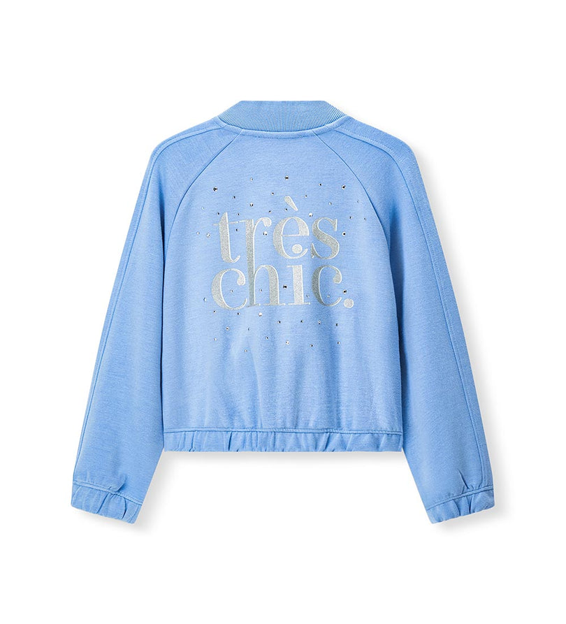 Girl - Glitter & Strass bomber