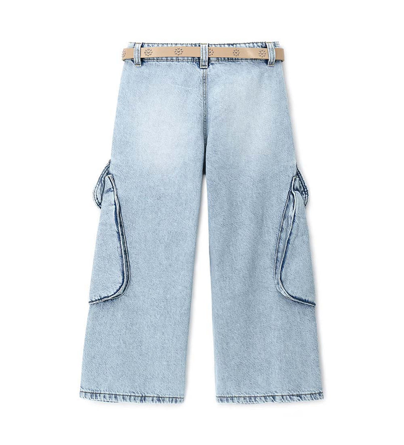 Girl - Jeans with belt