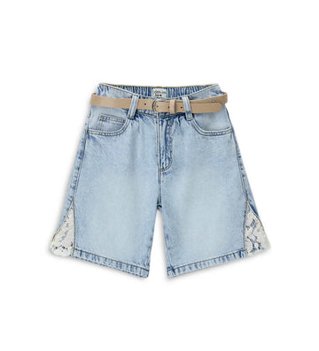 Girl - Denim bermuda shorts