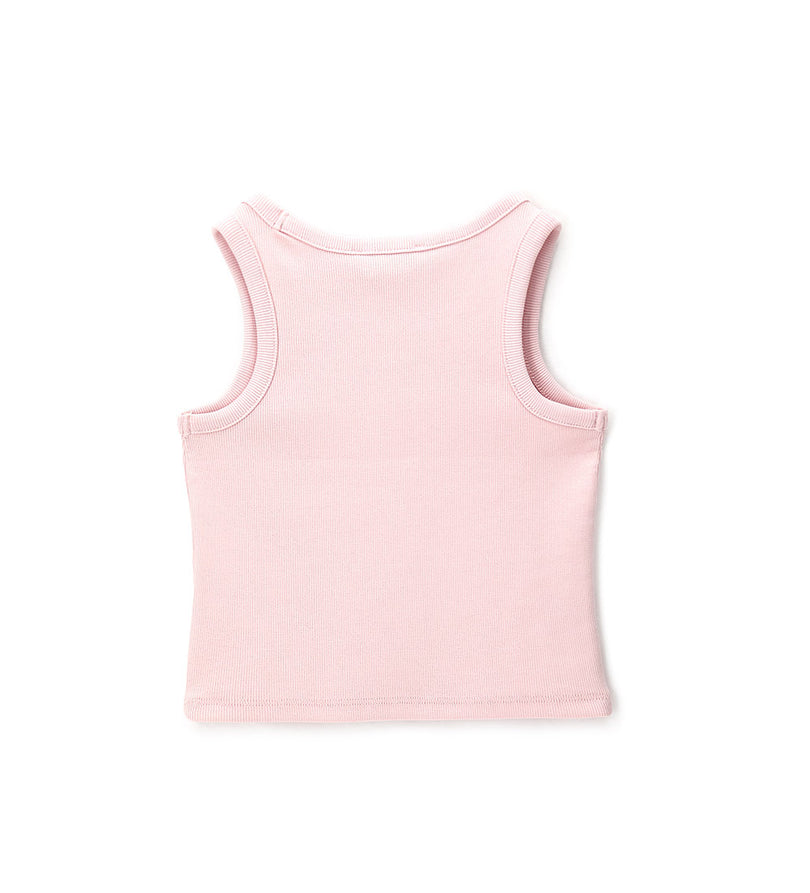 Girl - Tank top with embroidery
