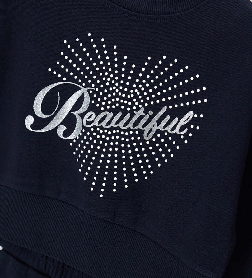 Girl - Tracksuit with stripes