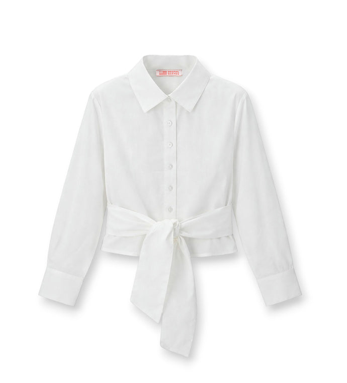 Girl - Shirt with belt