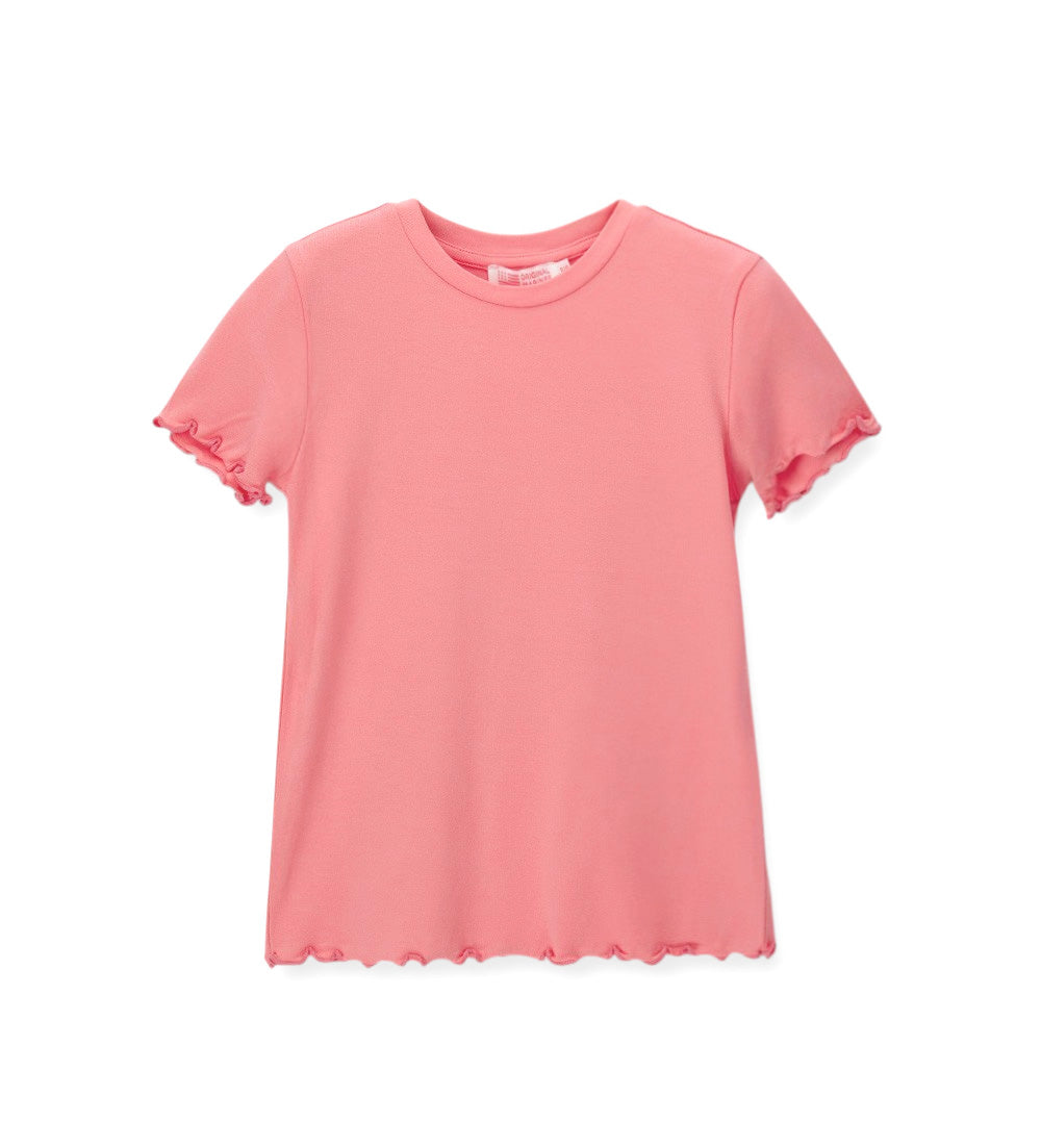 Girl - Pack of 2 t-shirts 9 - 10 Y Pink
