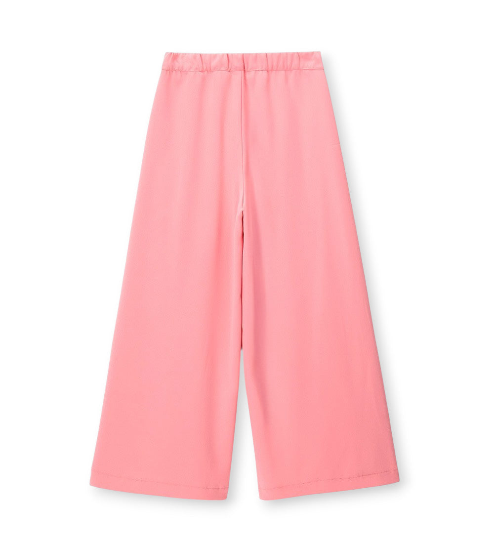 Girl - Wide-leg flowing trousers 9 - 10 Y Pink