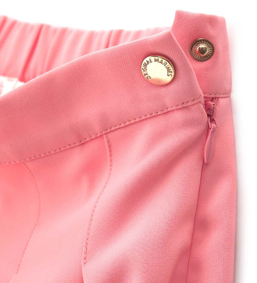 Girl - Wide-leg flowing trousers 9 - 10 Y Pink