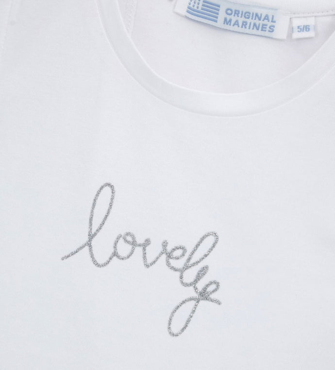 Girl - Asymmetrical tank top 9 - 10 Y White