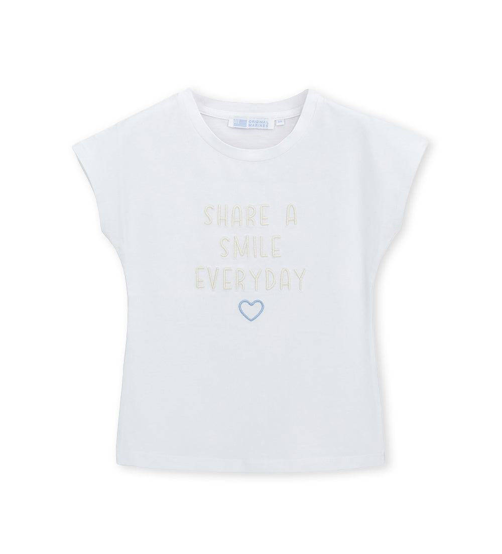 Girl - Embroidered T-shirt