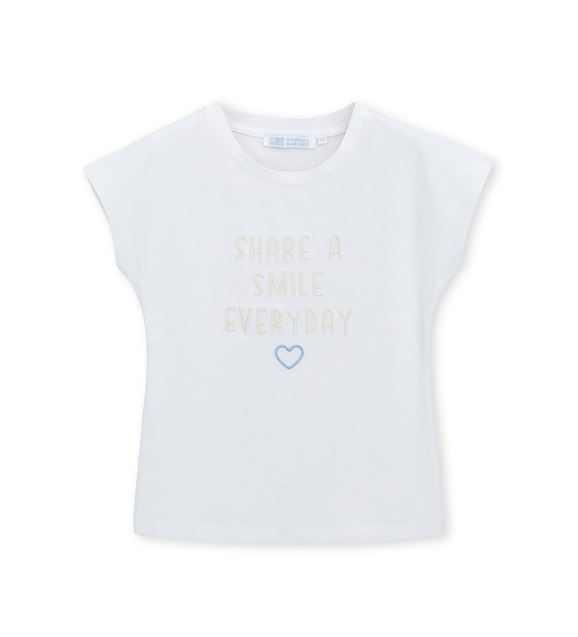 Girl - Embroidered T-shirt
