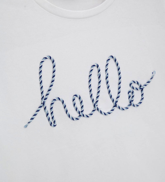 Girl - Short Sleeve Cotton T-shirt 9 - 10 Y White