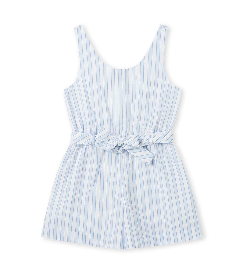 Girl - Short jumpsuit 9 - 10 Y Blue