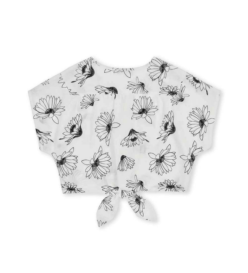 Girl - Linen Shirt 9 - 10 Y Black
