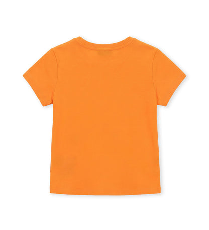 Girl - Short sleeve  T-shirt 9 - 10 Y Orange