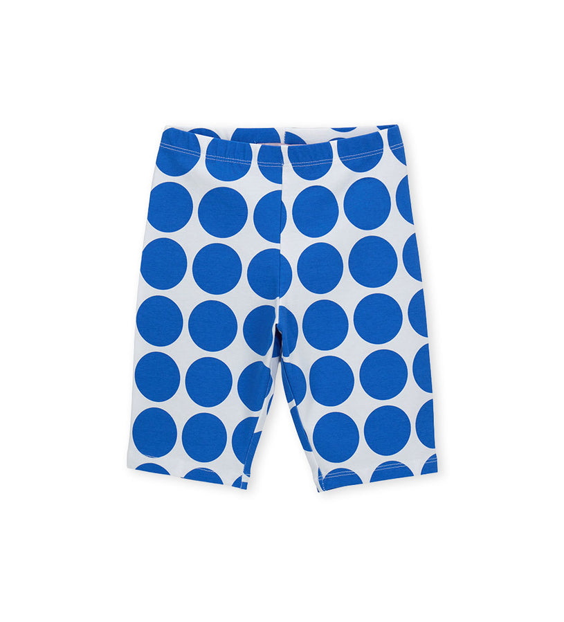 Girl - Polka Dot Cyclist Leggings 9 - 10 Y Red