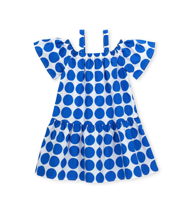 Girl - Polka dot dress 9 - 10 Y Red