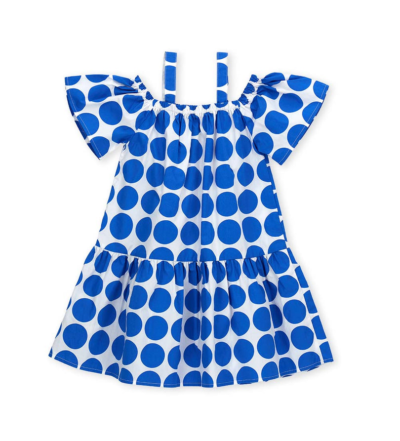 Girl - Polka dot dress 9 - 10 Y Red
